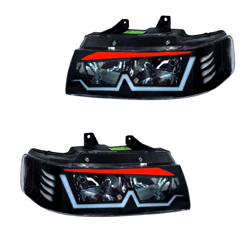 چراغ جلو خودرو گروه پژوهش صنعت مدرن مدل M-WR مناسب برای سمند بسته دو عددی