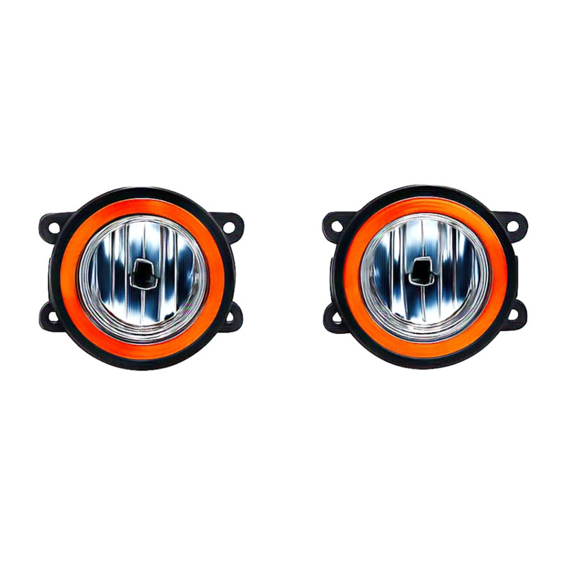 چراغ مه شکن جلو خودرو مدل نئون دار مناسب برای کوییک بسته دو عددیمدل 2