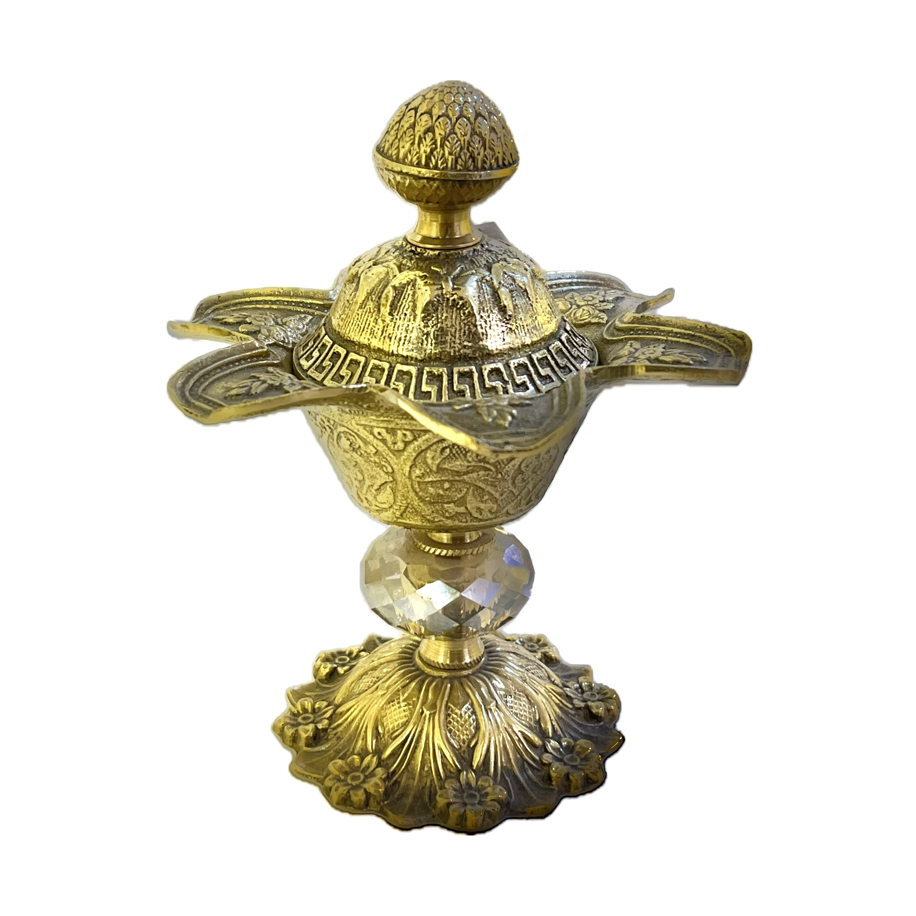 قندان برنجی طرح ستاره