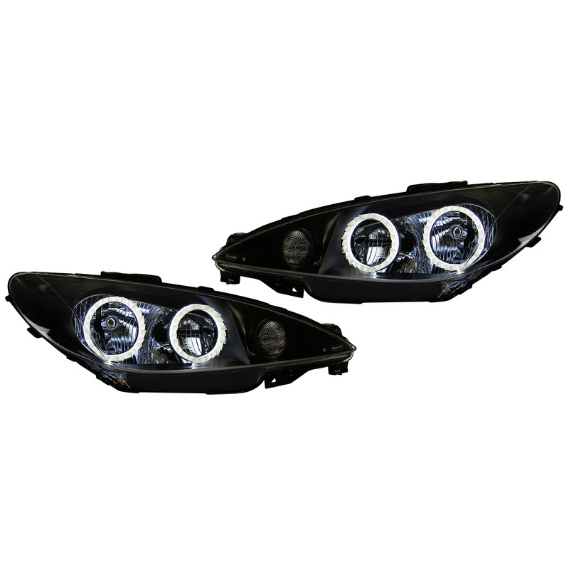 چراغ جلو خودرو پژوهش صنعت مدرن مدل PW206 مناسب برای پژو 206 بسته دو عددی