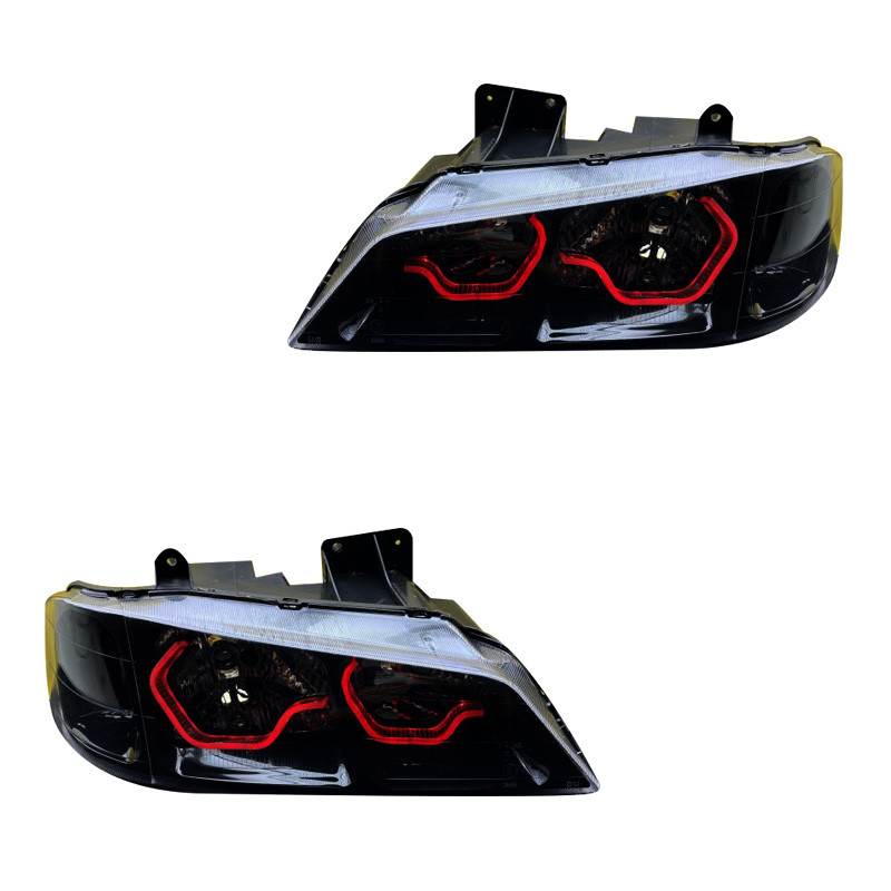 چراغ جلو خودرو گروه پژوهش صنعت مدرن مدل 3D-I8-B-R مناسب برای پژو پارس بسته دو عددی