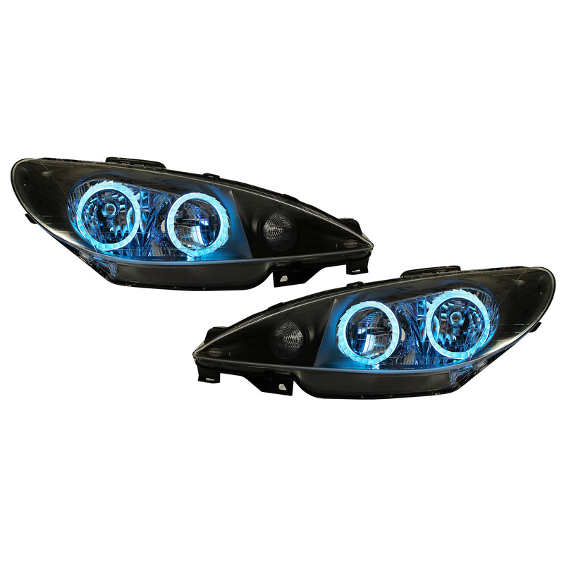 چراغ جلو خودرو گروه پژوهش صنعت مدرن مدل PB206 مناسب برای پژو 206 بسته دو عددی