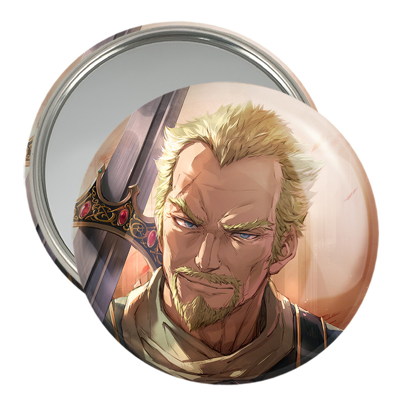 آینه جیبی خندالو مدل اسکلاد انیمه حماسه وینلند Vinland Saga کد 27483 – با بهترین کیفیت