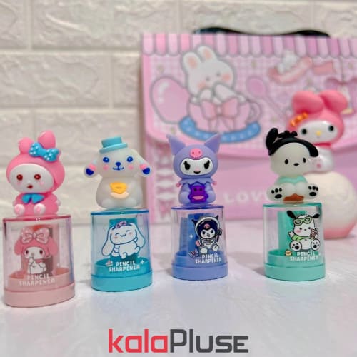 مداد تراش مخزن دار طرح کرومی