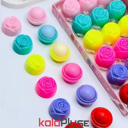 بالم لب MAGIC طرح گل رز