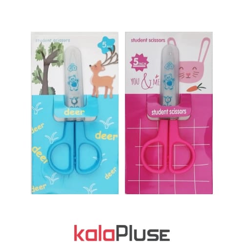 قیچی لبه فلزی غلافدار BAHANG