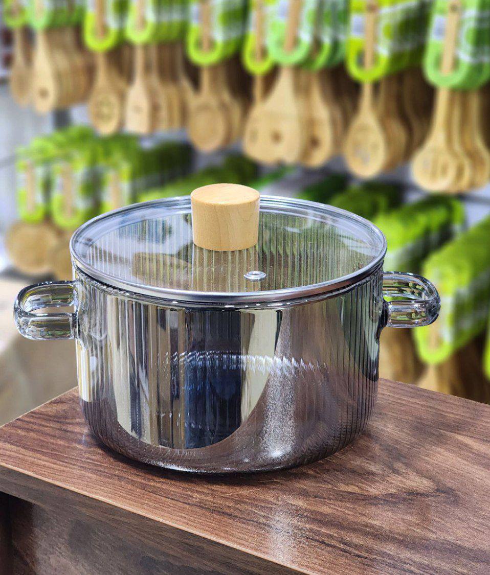 قابلمه پیرکس 1800 میل دودی (پست پیشتاز پس کرایه)