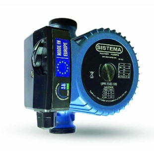 پمپ سیرکولاتور سه سرعته سیستما ایتالیا مدل UPR 25/80-180 S/CE
