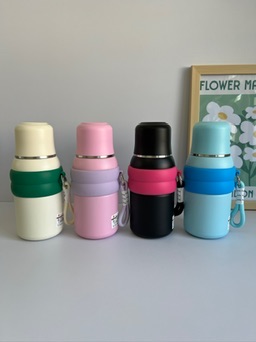 فلاسک وکیوم باتل 600 میل دور سیلیکونی استیل 316