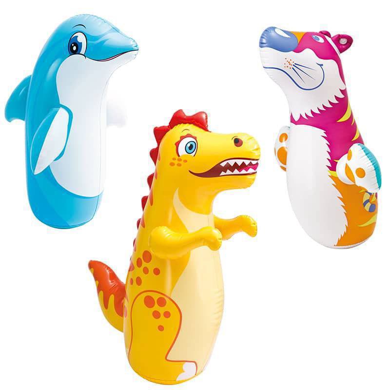 کیسه بوکس اینتکس طرح دایناسور کف آب 44669