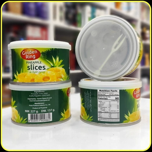 کنسرو آناناس گلدن رینگ golden ring 227gr
