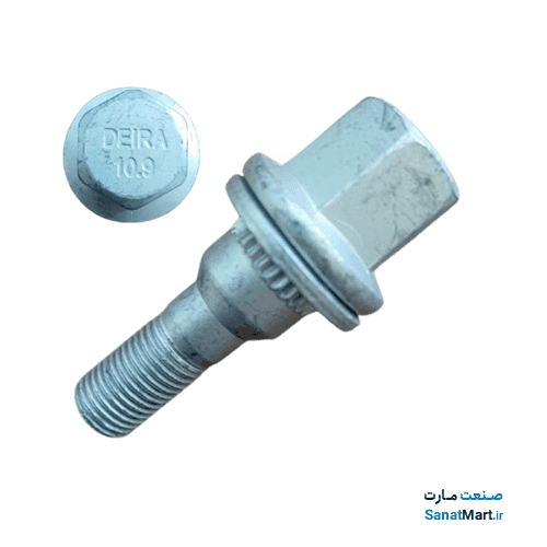 پیچ چرخ پژو واشردار (رینگ آلومینیومی پژو سمند دنا پارس 207)