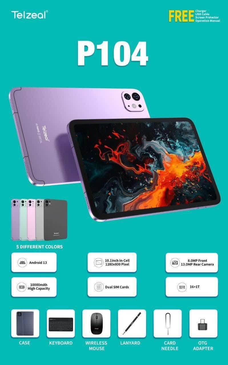 تبلت Telzeal p100