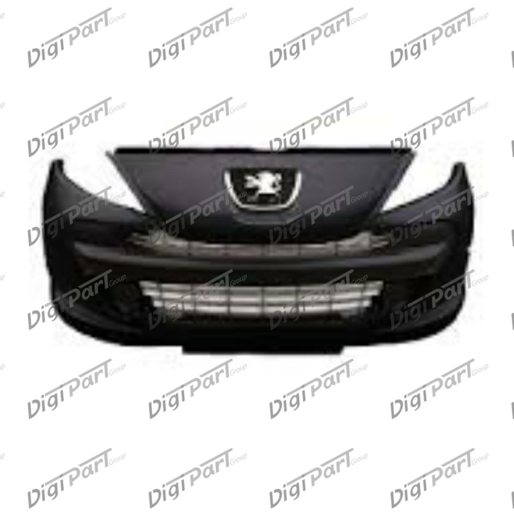 سپر 207 کامل جلو مشکی مهرساز (اصلی) پس کرایه