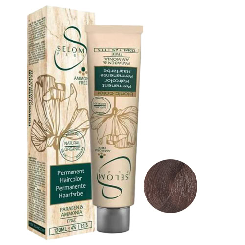 رنگ مو بدون آمونیاک سلوم شماره 31-6 حجم 120 میل رنگ بلوند بژ تیره