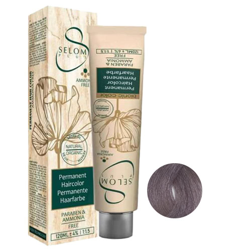 رنگ مو بدون آمونیاک سلوم شماره 21-7 حجم 120 میل رنگ بلوند مرواریدی متوسط