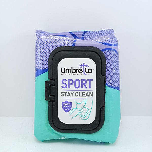 دستمال مرطوب اسپورت بدن آمبرلا