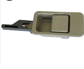 دستگیره (زبانه- قفل) درب داشبورد قدیم کرم (بژ) پژو 405 و پارس پیشرفت