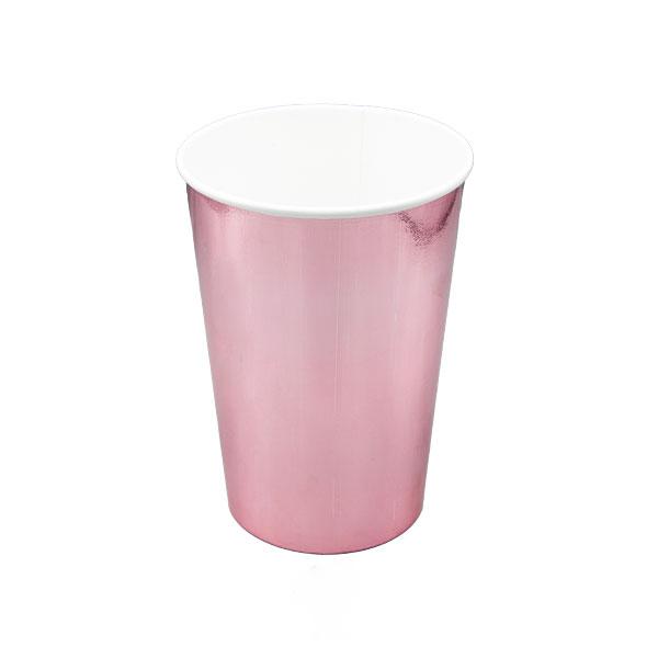 سطل پاپ کورن متالایز صورتی