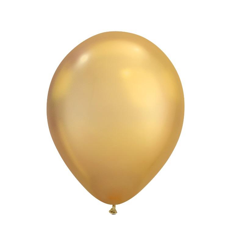 بادکنک طلایی ساده