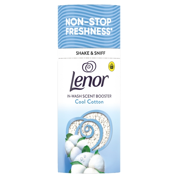 دانه های خوشبو کننده لباس لنور Lenor رایحه Cool Cotton بسته 155 گرمی
