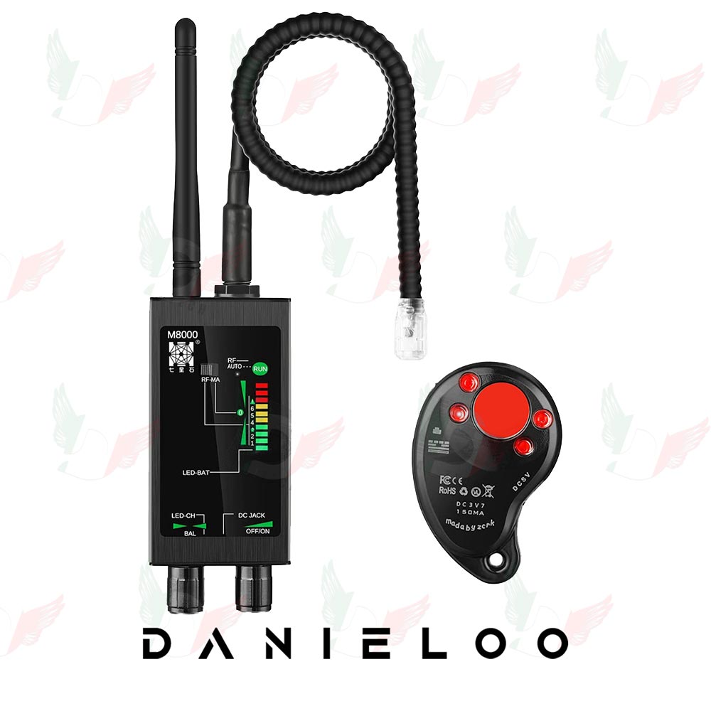 آشکارساز دوربین، GPS و فرکانس یاب مدل M8000
