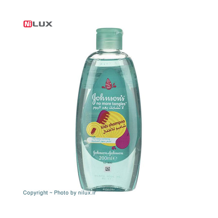 شامپو کودک جانسون مدل No More Tangles حجم 200 میلی لیتر