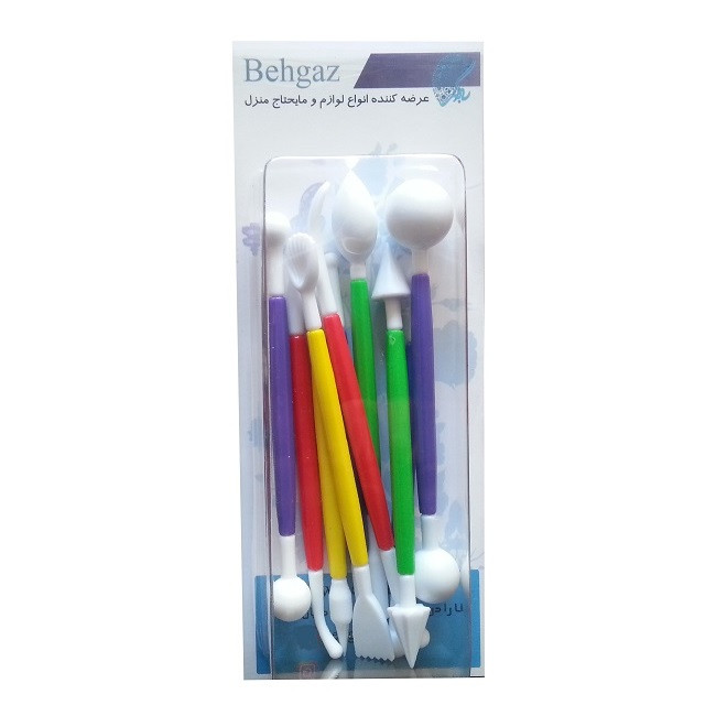 ابزار تزیین کیک بهگز مدل رویال مجموعه 11 عددی