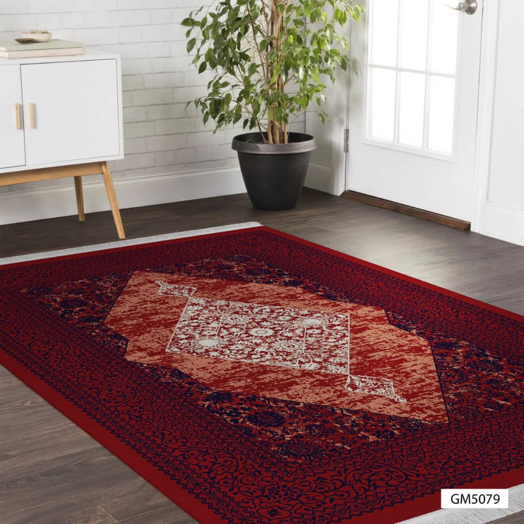 روفرشی کشدار مخمل شانل 5079 قرمز لاکی