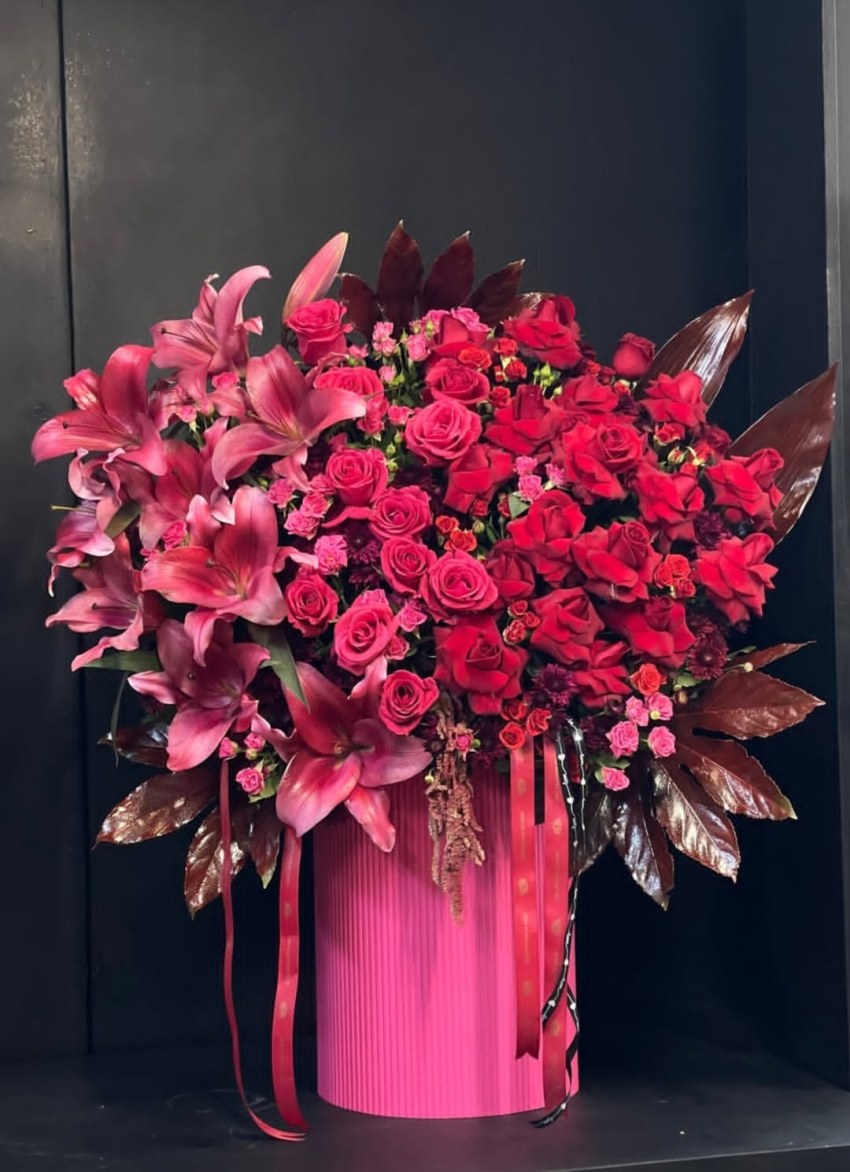 باکس گل رز و اورینتال