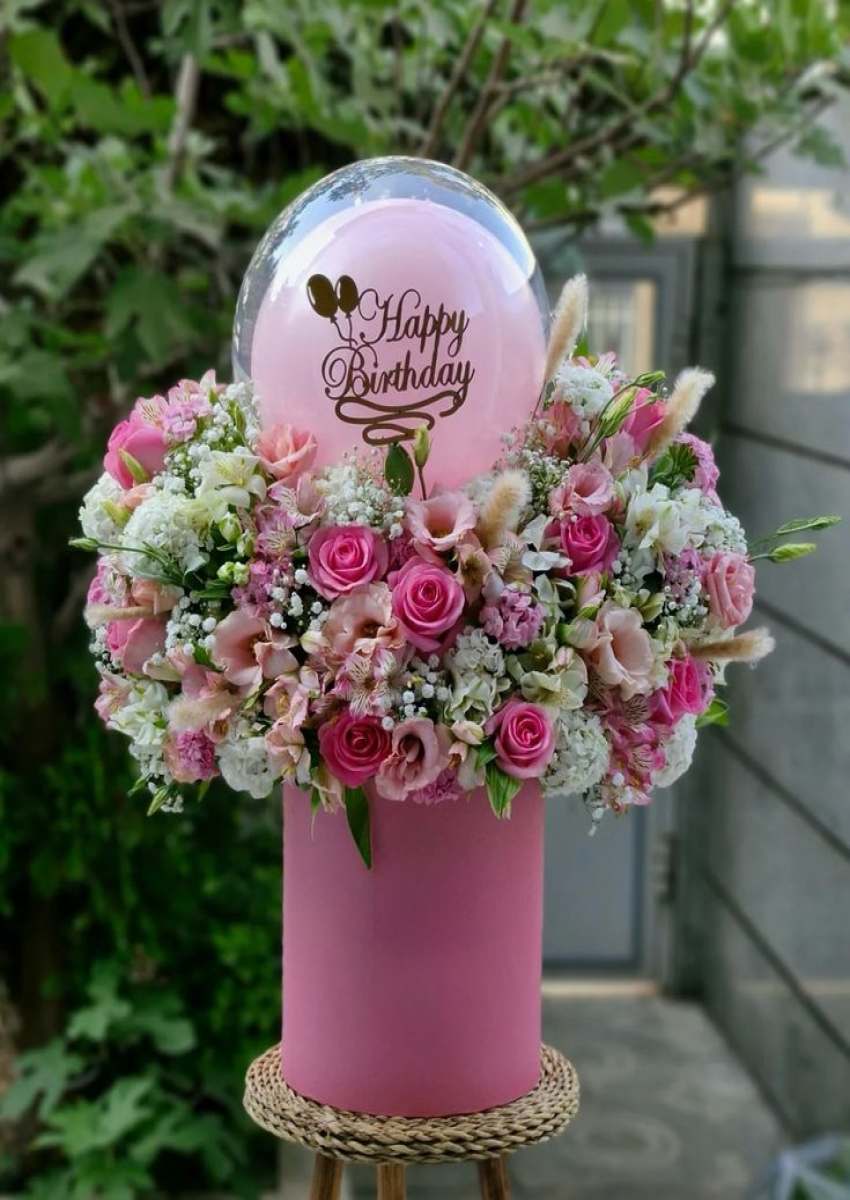 باکس گل تولد BT521