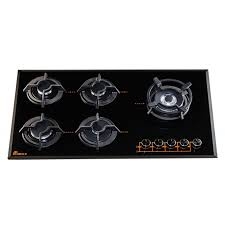 اجاق گاز پنج شعله 0016 مشکی بیمکث