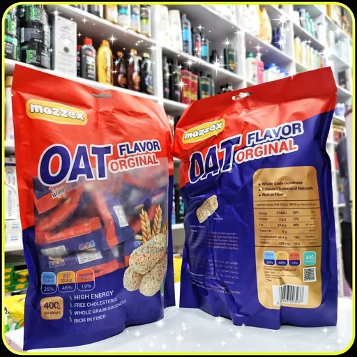 شکلات غلات رژیمی اوآتی مازکس Mazzex Oat