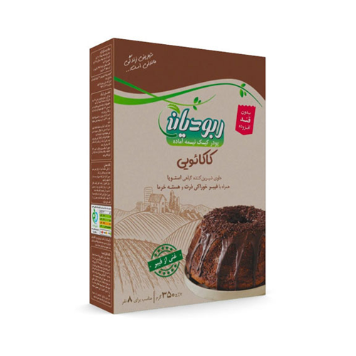 پودر کیک بدون قند رژیمی – نیمه آماده کاکائویی