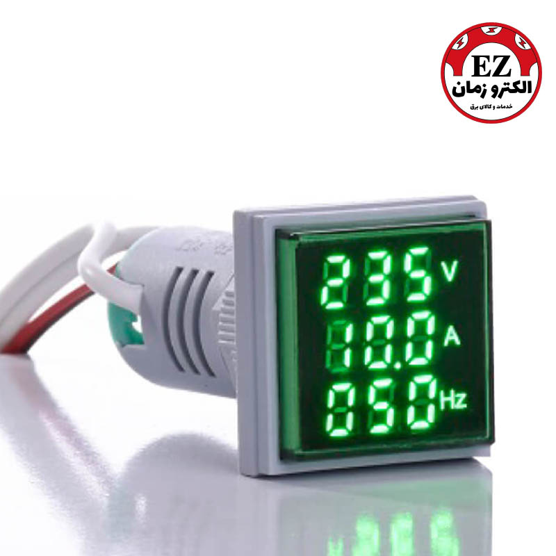 چراغ سیگنال تریپل | نمایش ولتاژ ، جریان و فرکانس | برند JBH