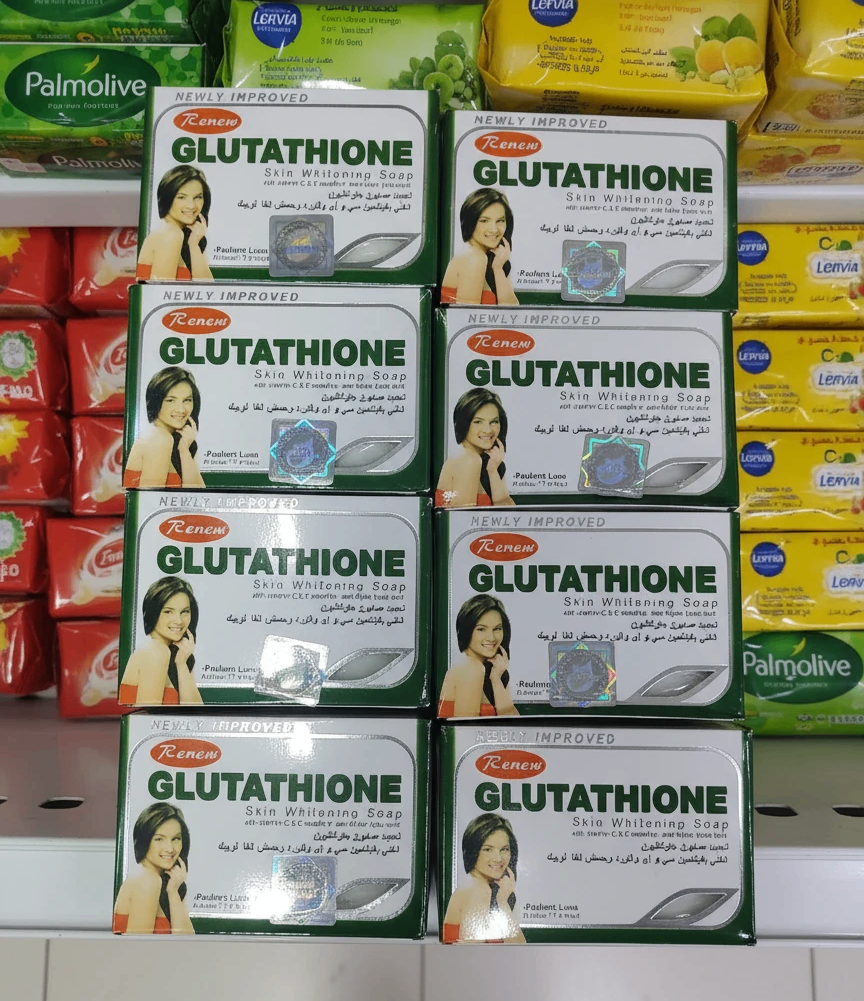 renew glutathione skin whitening soap خرید و قیمت 🔹 صابون روشن‌کننده پوست گلوتاتیون رینیو CAS 2023788-19-2 Size:120 Tablet Thuốc L-Glutathione (Reduced) 500mg