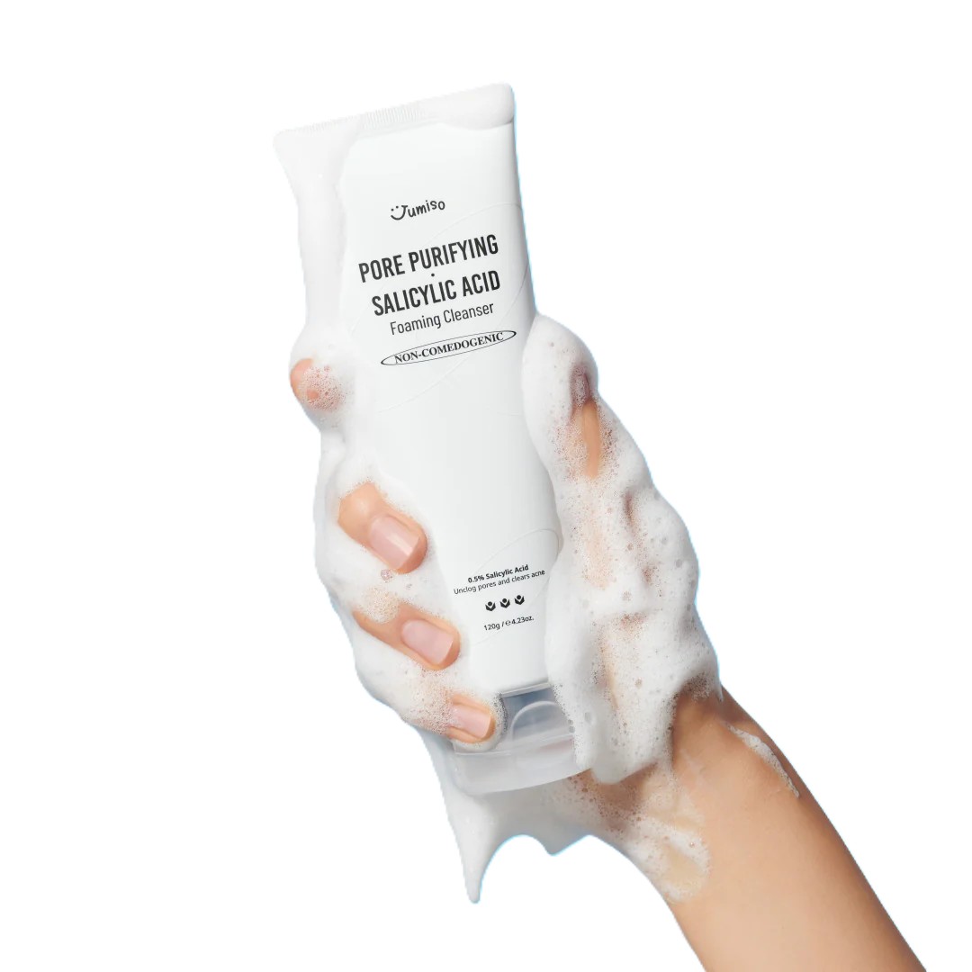 فوم شستشوی پاک کننده منافذ و ضد جوش سالیسیلیک اسید جومیسو
