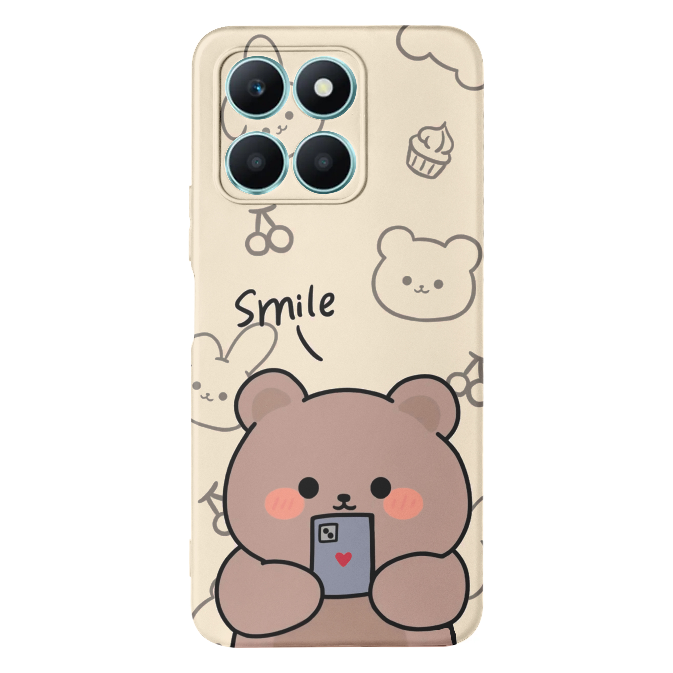 قاب گوشی هواوی آنر honor X6A طرح خرسی