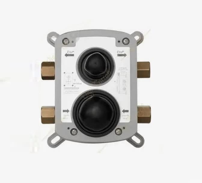 باکس شیر حمام توکار سهند مدل تترا