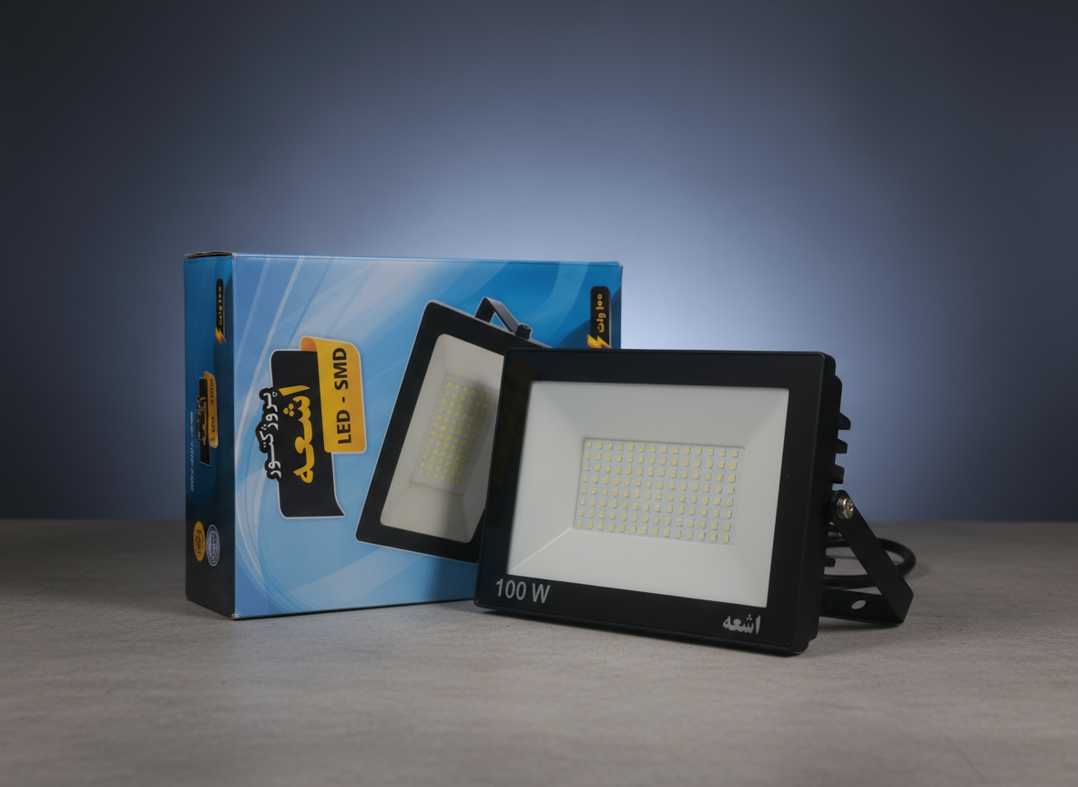 پرژکتور100وات اشعه مدل led