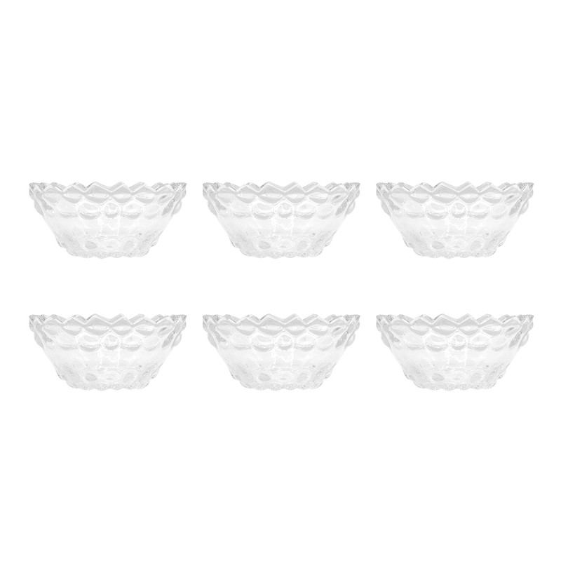 پیاله شیشه و بلور اصفهان مدل یاقوت 903 بسته 6 عددی
