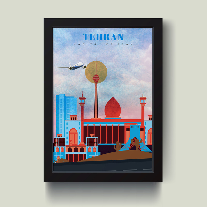 تابلو مدل تهران کد m2540-b