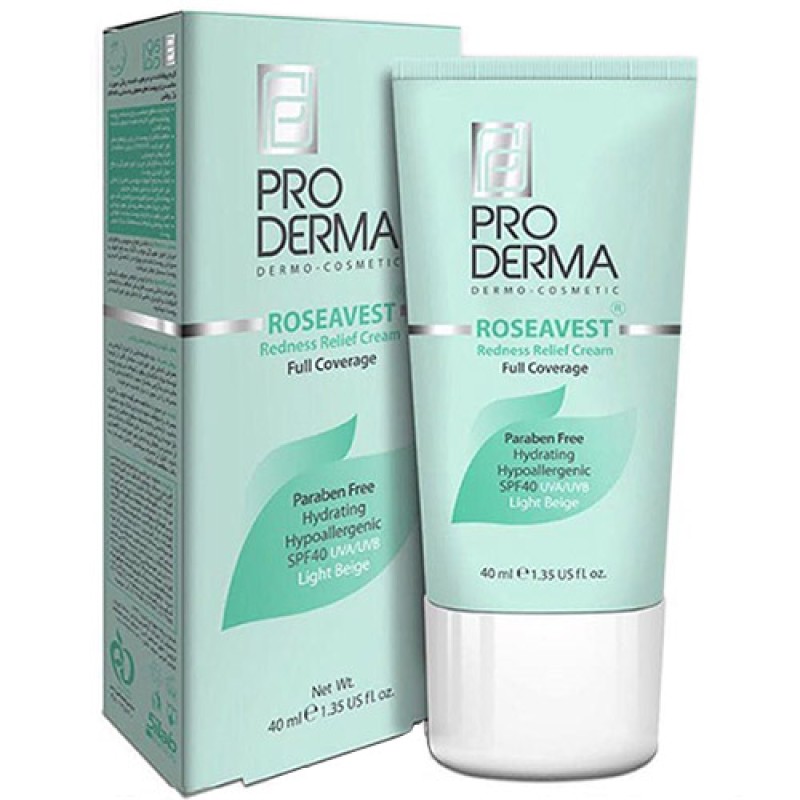 CC کرم پوست معمولی تا حساس SPF40 پرودرما