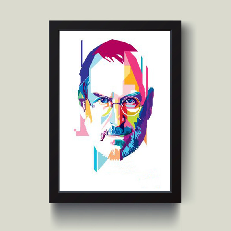 تابلو مدل استیو جابز Steve jobs کد G14-33 GCG