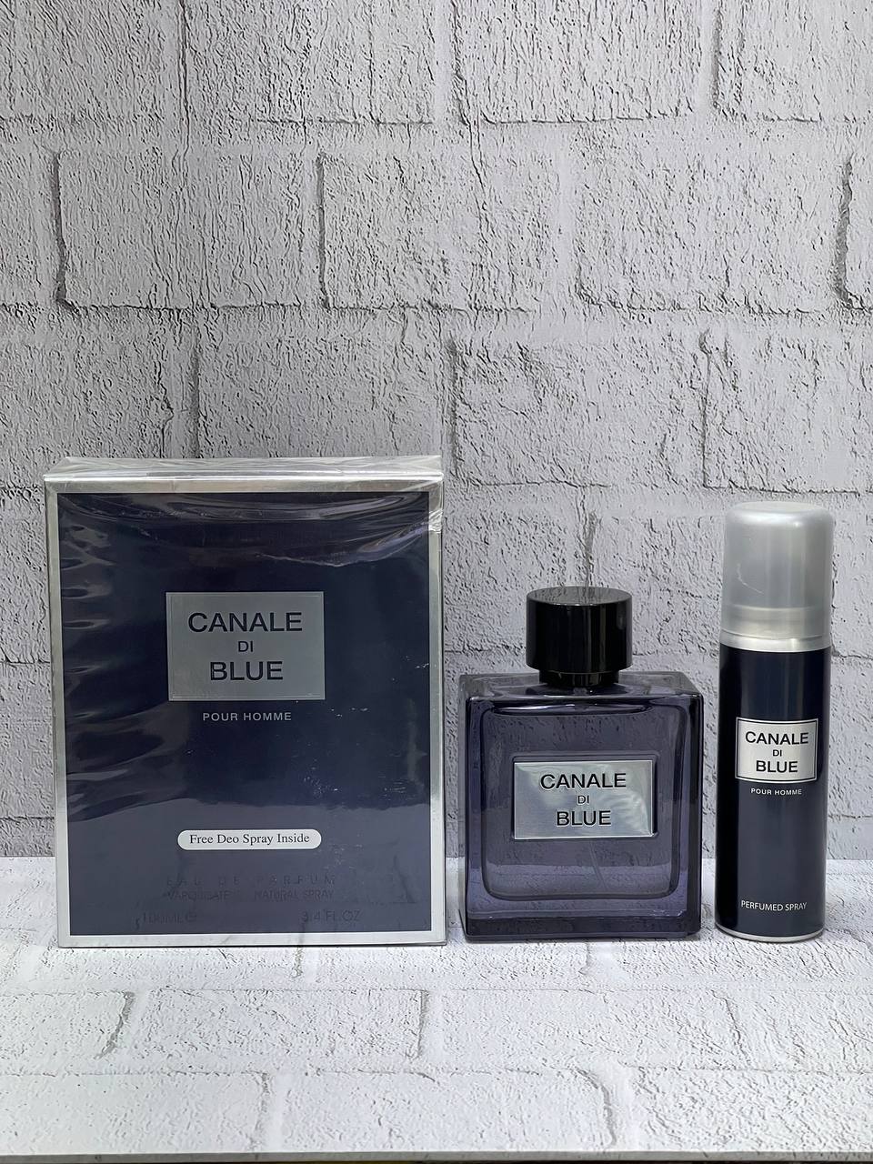 ادکلن کانال دی بلو پور هوم بلو شنل چنل فراگرنس ورد Fragrance world Canale Di Blue Pour Homme
