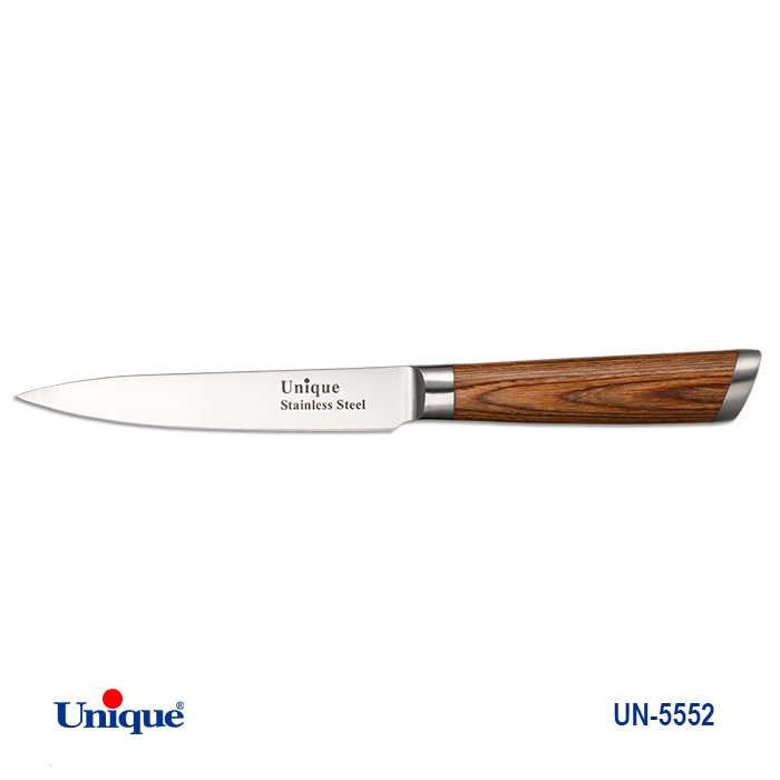 کارد تک آشپزخانه "5(دسته چوب) یونیک کد5552