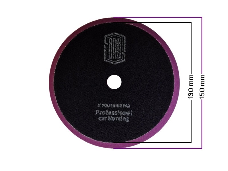 پد پولیش زبر سایز 125 اس آر بی - SRB