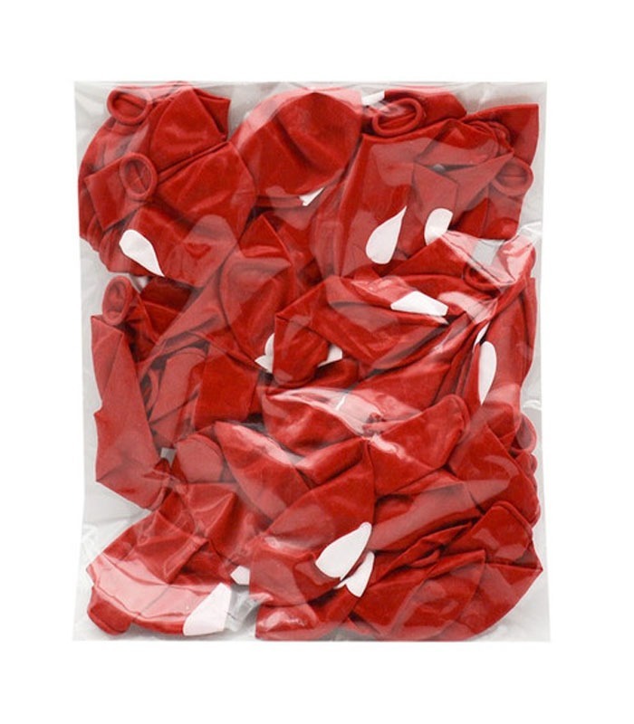 بادکنک طرح قلب بسته 40 عددی مدل 01