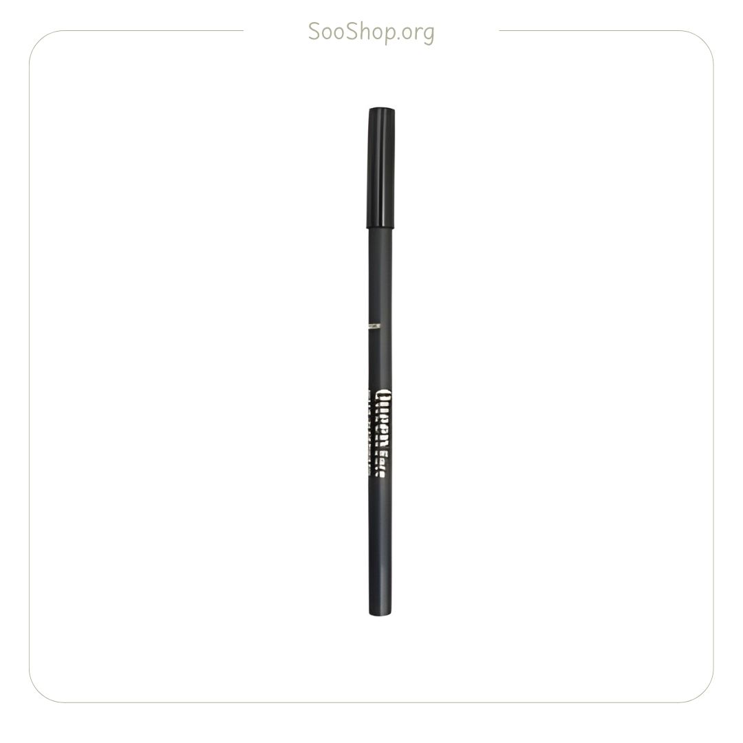 مداد چشم سرمه‌ای کویین فیس مدل آنتی آلرژی (اصل) | Queen Face Anti-Allergy Navy Eye Pencil Q-308