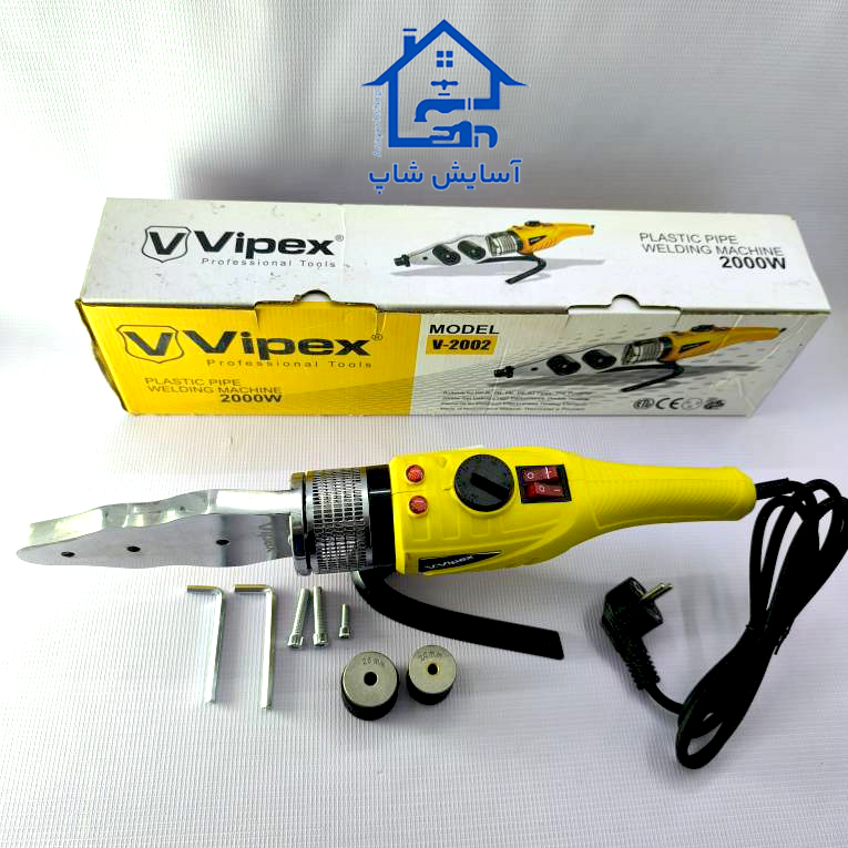 اتو لوله سفید بدون جعبه ویپکس 2000وات مدل V-2002